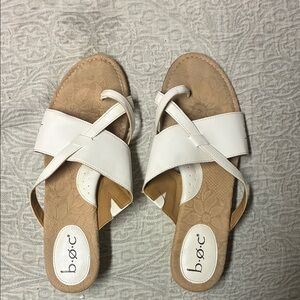b.o.c. Women's Cream Sandals